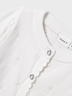NMFRESOMMI LS KNIT CARDIGAN