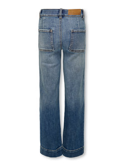 KOGJUICY FRONT POCKET WIDE LEG DENIM