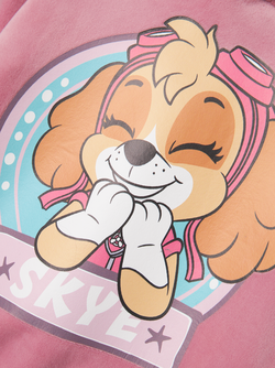 NMFNADIA PAWPATROL TERRY TOP WH CPLG