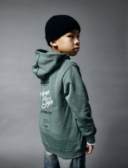 NKMREMMOS LS NREG SWEAT HOODIE