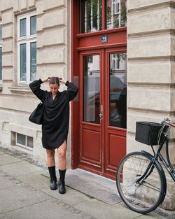 lexia crepe dress