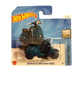 Hot Wheels 1:64 Vespa 90 ss Super Sprint (1966) 6/10 Factory Fresh