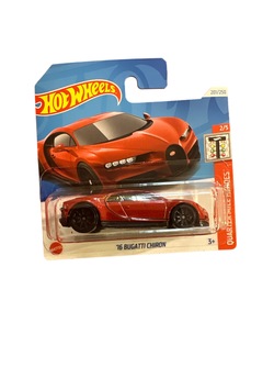 Hot Wheels 1:64 '16 Bugatti Chiron 2/5 Quarter Mile Heroes
