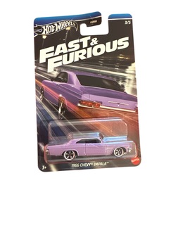 Hot Wheels 1:64 Fast & Furious 1966 Chevy Impala 3/5