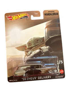 Hot Wheels premium 1:64 '59 Chevy Delivery Star Wars The Mandalorian 1/5