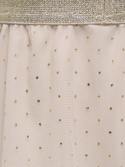 KMGADALINE GOLD DOT TULLE SKIRT JRS