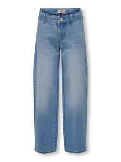 KOGSYLVIE CLEAN WIDE LEG LB DENIM 