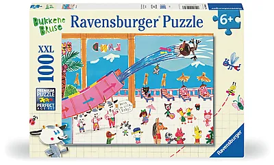 Ravensburger Puslespill 100 Bukkene Bruse på tur bukkene bruse - Ravensburger