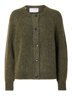 Lulu LS knit short cardigan