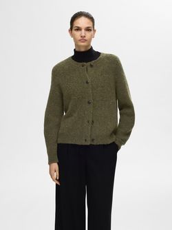 Lulu LS knit short cardigan