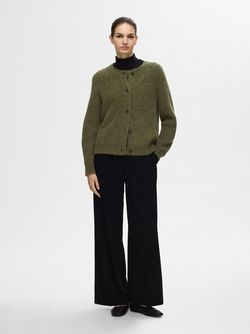 Lulu LS knit short cardigan