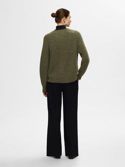 Lulu LS knit short cardigan
