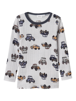 NMMWANG WOOL NEEDLE LS TOP NOOS