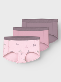 NKFHIPSTER 3P BARELY PINK BOW 