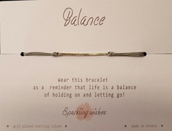 JOYTAG Budskaps armbånd - Sparkling Wishes BALANCE - Joytag