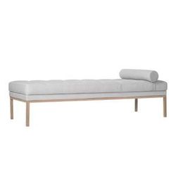Square Daybed Grå Bomull 