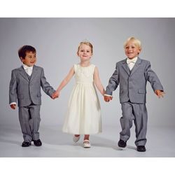 Pascal slimfit dress grå