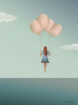 Vissevasse BALLOON DREAM plakat