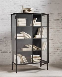 Cabinet Iron Glass Nordal