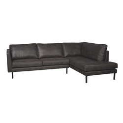 Perugia lounge sofa Mercey skinn right