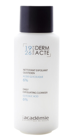 DERM ACT HØYKONSENTRERT: Daily exfoliating gleanser- glycol syre 6% ikkE RELEVANT - Academie