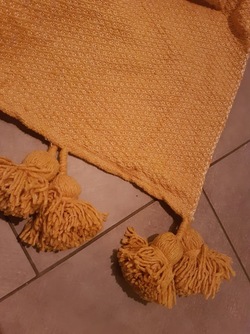 Pom pom teppe