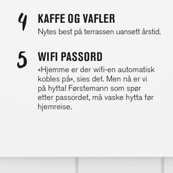 Pakkepris Fjellvett- og Hytteregler plakatene