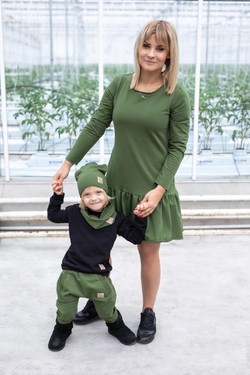 BAGGY BUKSE KHAKI NEW !  KHAKI  - Tuss