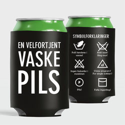 PAKKEPRIS Klesvask fra et mannsperspektiv A4 og bokskjøler