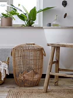 Bloomingville - Urtepotte med underskål Brun Keramikk