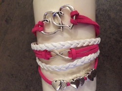 Armbånd, Leather Hart